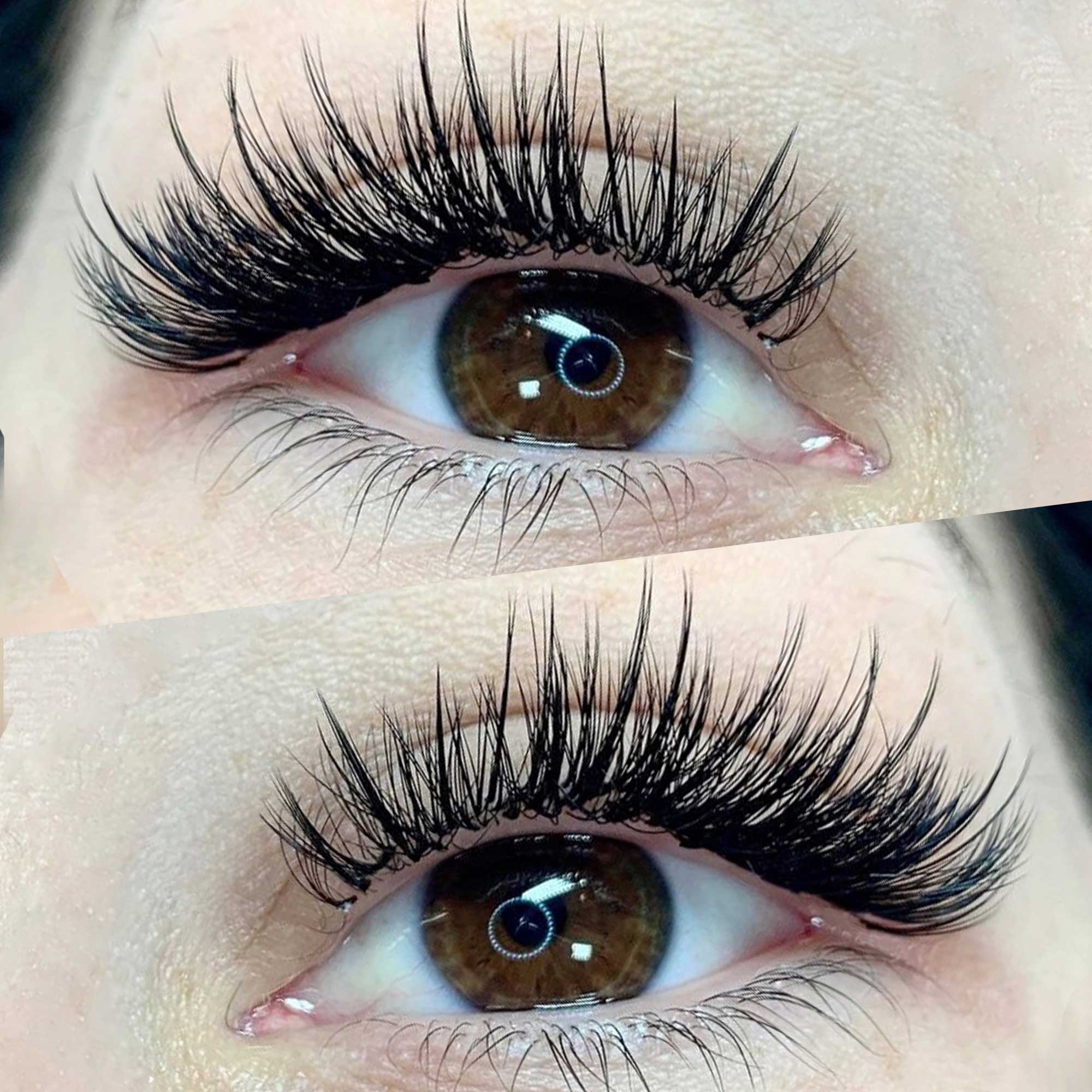 Flare or Group Eyelashes