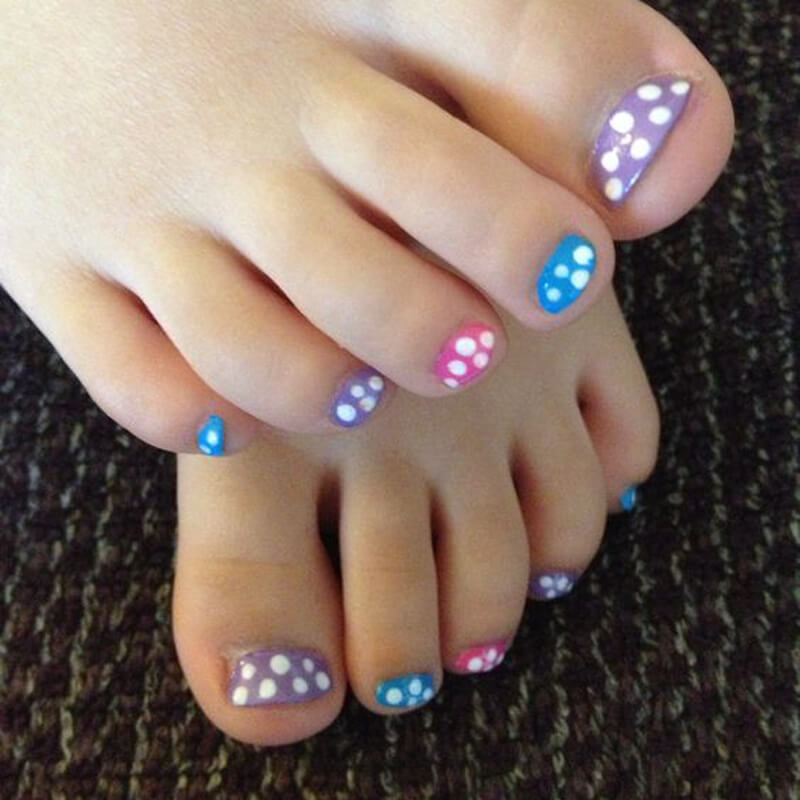 Pedicure for Kids 9 Years & under