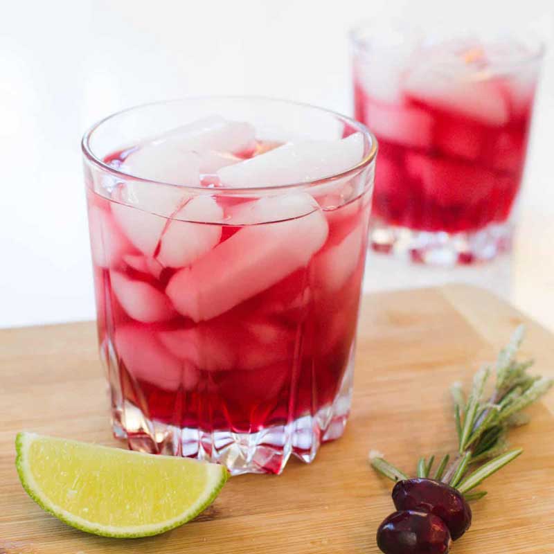 Sparkling Cranberry Vodka